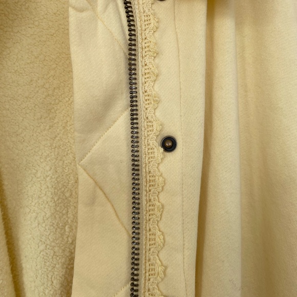 Free People Alexa Sweatshirt Jacket in Flan - Picture 9 of 12